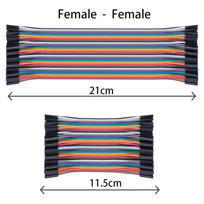 Aypzuke 10cm+20cm+30cm 360pcs Breadboard Jumper Wires Cable Kit Male to Female, Male to Male, Female to Female Compatible for Arduino Projects and Raspberry Pi - Image 4